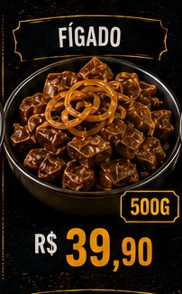 Fígado, R$ 39,90, 500g