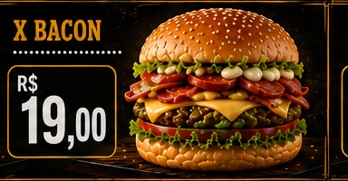 X-Bacon, R$ 19,00